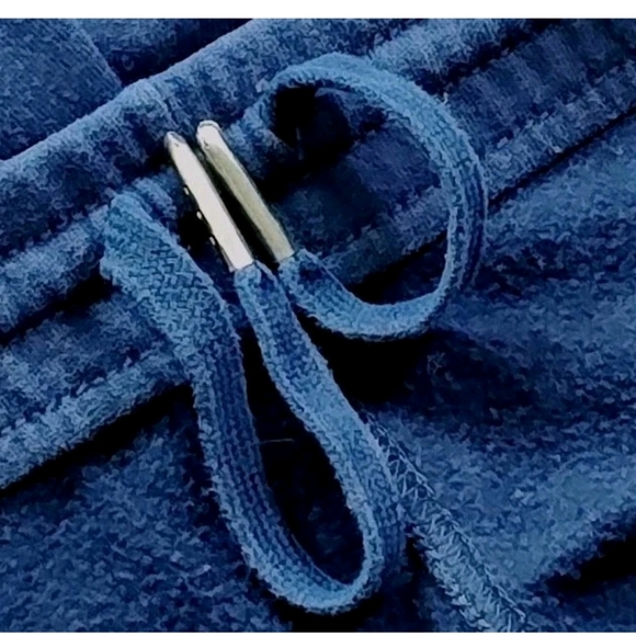 VTG 90s Polo Ralph Lauren Baggy Wide Leg Track Pants Men 2XB Navy Pony Lounge - Picture 7 of 13